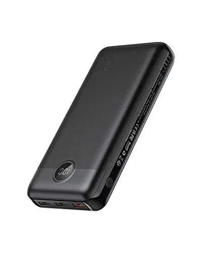Produktbild: VEGER Power Bank 30000mAh, 20W PD Externe Handyakkus Schnelles Aufladen Powerbank USB C, Akkupack Externer Akku mit LED Display, 4 Ausgänge und 2 Eingänge Kompatibel mit iPhone, iPad, Tablets usw