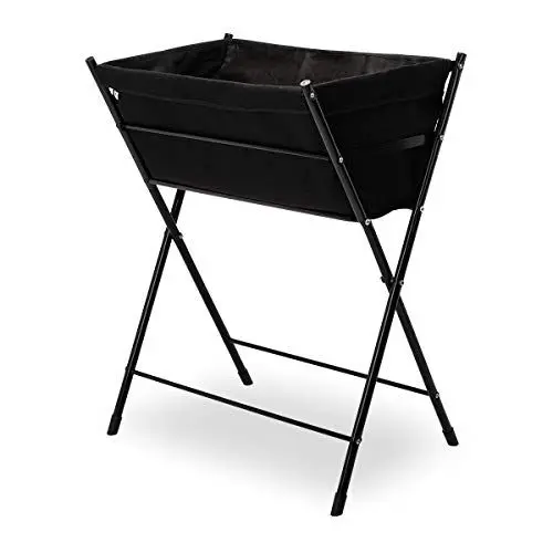 Produktbild: VegTrug Hochbeet Poppy Go Farbe Black Länge: 65cm Breite: 40cm Höhe: 79cm