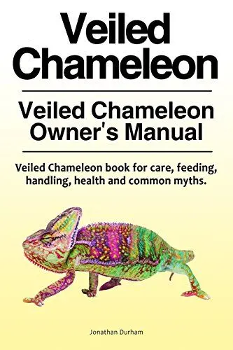 Produktbild: Veiled Chameleon . Veiled Chameleon Owner’s Manual. Veiled Chameleon book for care, feeding, handling, health and common myths.