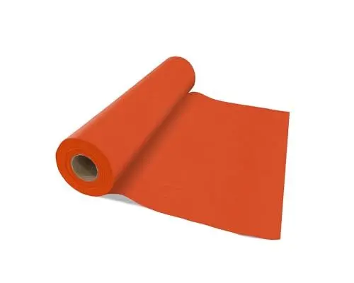 Produktbild: VelaHub Airlaid 20 Tischläufer, 40x120cm, 24m auf Rolle, Hochwertige, Einwegläufer, Orange