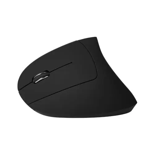 Produktbild: VELATEMOR 2,4 G Kabellose Vertikale Ergonomische Optische Maus, 800–1200–1600 DPI, 5 Tasten, Vertikale Maus für Laptop, Desktop, PC