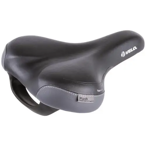 Produktbild: Velo Fahrradsattel E-Grip, schwarz, 250366, 212 mm