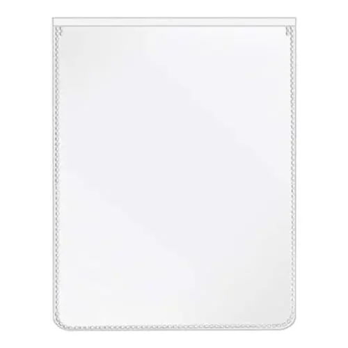 Produktbild: VELOFLEX 3113500 - Schutz- und Ausweishülle 89 x 110 mm, PP-Folie, mit Einreißschutz, dokumentenecht, 20 Stück