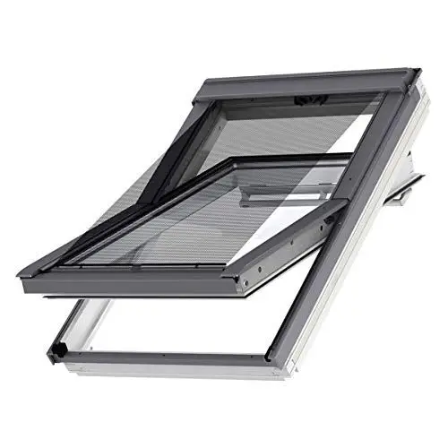 Produktbild: Original VELUX Hitzeschutzmarkise Markise mit Haltekrallen PG: Standard MHL 200 5060 / Netz schwarz passgenau für GGL GPL GHL GTL GGU GPU GTU GHU 204 206 // MHL 200 5060