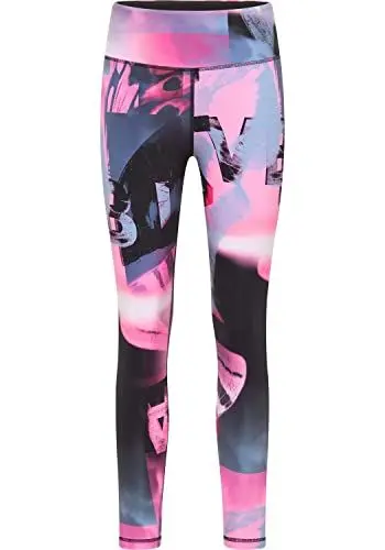 Produktbild: Venice Beach Sportleggings für Damen Prudence mit figurbetontem Schnitt S, AOP Virtual Patchwork