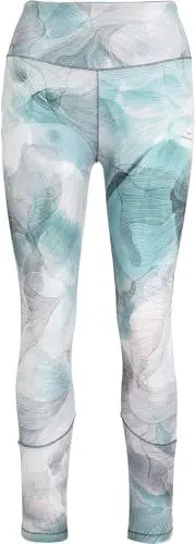 Produktbild: Venice Beach Sportleggings für Damen Sariah mit figurbetontem Schnitt S, AOP Ginkgo Leaves