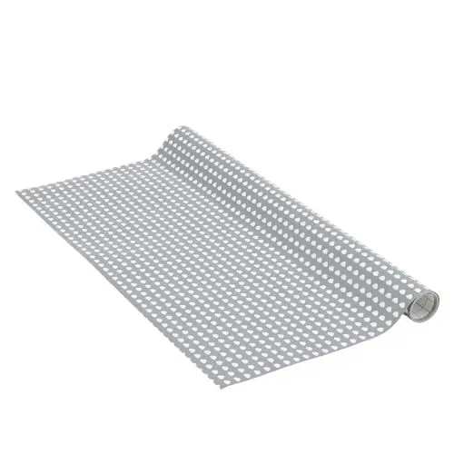 Produktbild: Venilia Klebefolie | Erika Grey Gepunktet | 67,5 cm x 1,5 m, Stärke 95μ | selbstklebende Möbel-Folie, Dekofolie, Tapete, Küchenfolie | ohne Phthalate | Made in EU