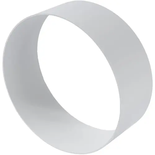 Produktbild: Vent Systems Ø150 mm Kunststoff - Weiblich Rundrohr Kanalverbinder für gerade oder flexible Rohre - Lüftungssystem Zubehörteil - Rohrverbinder für Kühlung, Heizung, Lüftung, HVAC