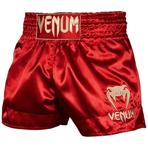 Produktbild: Venum, Classic Muay Thai Shorts, Herren, L, Bordeaux/Gold