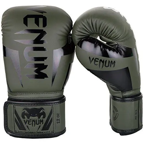 Produktbild: Venum Elite Boxhandschuhe - Khaki,Schwarz - 8 Oz