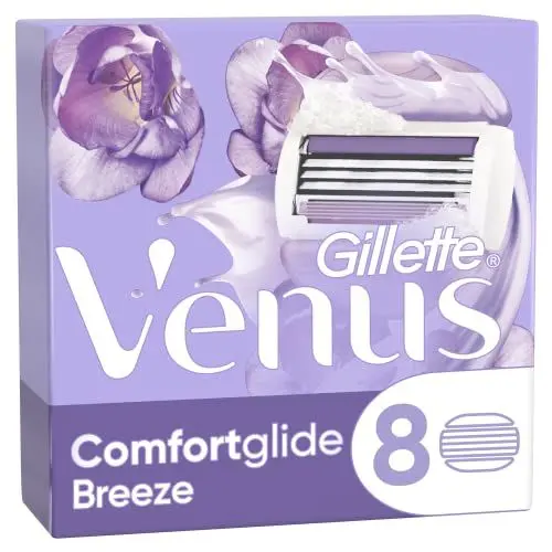 Produktbild: VENUS Gillette Venus Breeze Rasierklingen, 8 Stück (1er Pack)