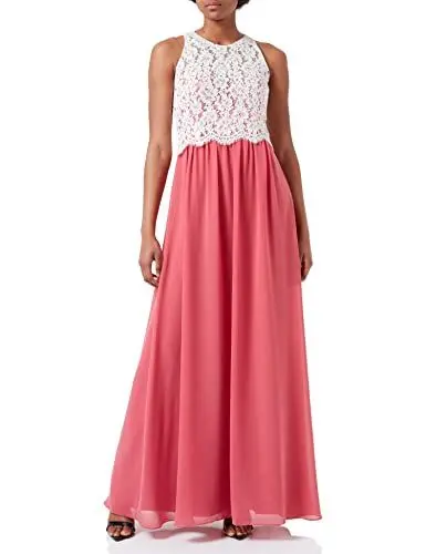 Produktbild: Vera Mont Damen 8079/4000 Partykleid, Rosa (Dark Pink/White 4819), (Herstellergröße: 36)