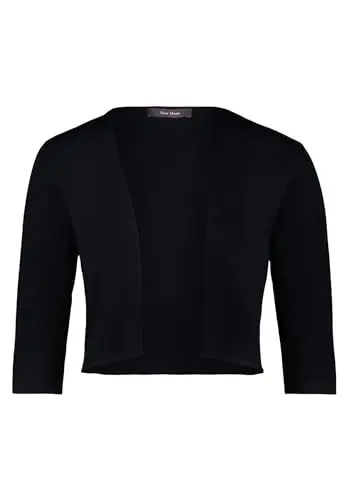 Produktbild: Vera Mont Damen Strickbolero Langarm Schwarz,XXL