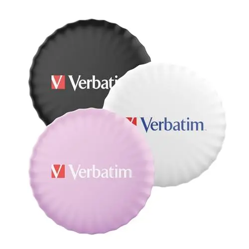 Produktbild: Verbatim My Finder Coin 3er Set, Bluetooth Tracker für Schlüssel, Rucksack, Koffer, Geldbeutel und Co, kompatibel mit Apple „Wo ist?“, Schlüsselfinder mit austauschbarer Batterie & Schutzhülle