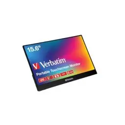 Produktbild: Verbatim PMT-15, Portable Touchscreen Monitor, mobiler 15,6