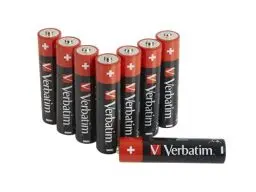 Produktbild: Verbatim Premium AAA-Alkalibatterien, 1,5V, AAA-LR03 Micro, Batterien-AAA, Batterien für MP3-Player, Kamera, Fernbedienung, Rasierapparat uvm, Premium Alkaline-Batterie, 10 Stück