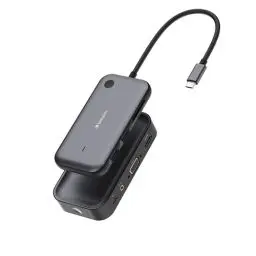 Produktbild: Verbatim Share My Screen HD HDMI Wireless Transmitter und Receiver für Streaming, Video/Audio Übertragung, kabelloser HDMI Extender für Laptop, PC, Smartphone zu TV, Monitor, Beamer