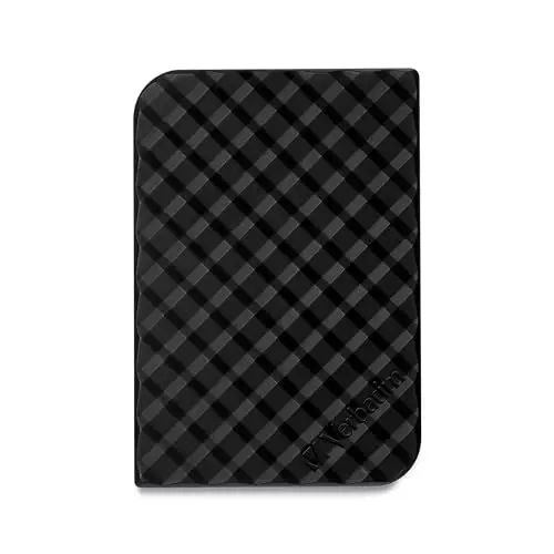 Produktbild: Verbatim Store 'n' Go SuperSpeed, 2 TB, Schwarz geriffelt, Externe Festplatte, USB 3.0, Festplatte extern, für Windows & Mac OS X & Linux, tragbare Festplatte, USB Festplatte