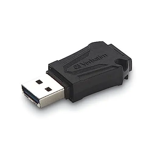 Produktbild: Verbatim ToughMax USB-Stick 16 GB, USB 2.0, extrem robuster USB Speicherstick, für Laptop Notebook Ultrabook TV Autoradio, USB 2.0 Stick, Datenstick mit hoher Beständigkeit, Schwarz