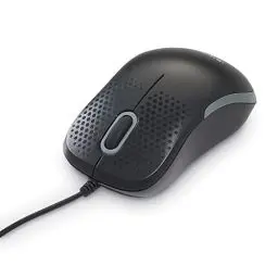 Produktbild: Verbatim lautlose optische Maus, USB-A, geräuschlose optische USB-Maus mit 1000 dpi, für Laptop, Notebook, PC und MAC, ergonomische Computermaus mit Kabel ohne Klick-Geräusch, schwarz