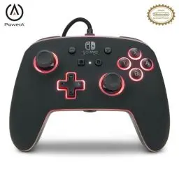 Produktbild: Verbesserter Kabelgebundener Spectra-Controller für Nintendo Switch, Gamepad, Kabelgebundener Videospiel-Controller, Gaming-Controller, offiziell lizenziert, beleuchteter Controller