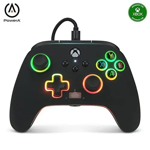 Produktbild: Verbesserter kabelgebundener PowerA-Controller für Xbox Series X|S – Spectra Infinity