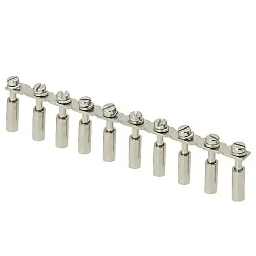 Produktbild: Verbindungssteg Klemmbrücke mit Schrauben für 10mm² Reihenklemme FBRI 10-fach