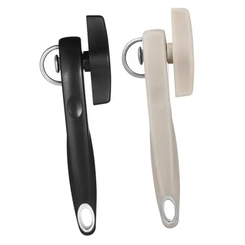 Produktbild: VERDANVERSE 2stücke Dosenöffner Mit Ergonomischem Griff Manuelle Konservenöffner Aus Edelstahl Und Einfach Zu Bedienen Für Müheloses Öffnen Von Dosen Der Küche Und Sandfarben