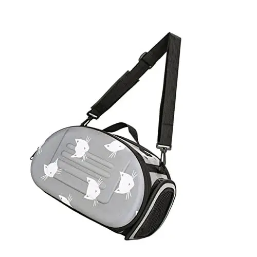 Produktbild: VERDANVERSE Katze Tragetasche Rucksack Atmungsaktive Haustier Transporttasche Faltbar für Outdoor Aktivitäten Geeignet für Reisen und Ausflüge Langlebig und Praktisch für Kleine Tiere