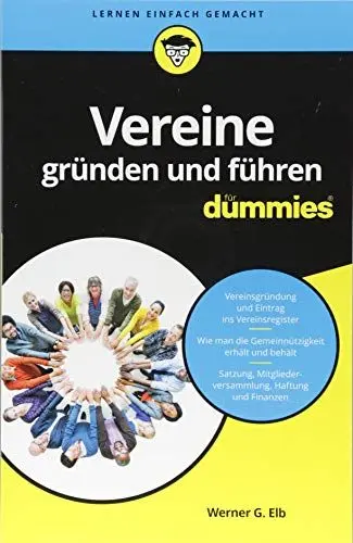 Produktbild: Vereine gründen und führen für Dummies
