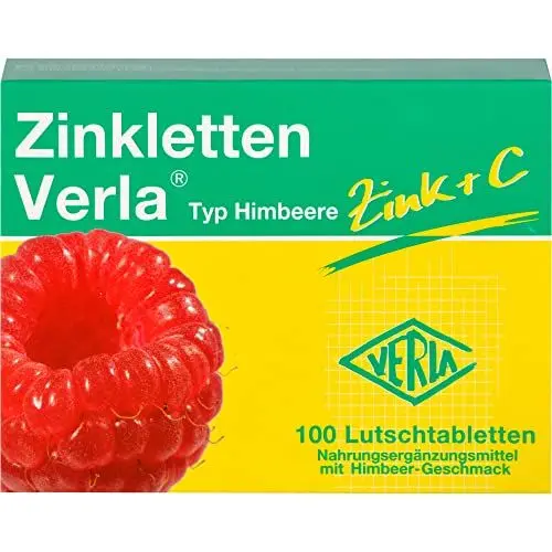 Produktbild: Verla 09704814 Zinkletten Himbeere 100 St.