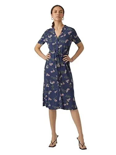 Produktbild: VMVICA S/S Shirt Dress GA WVN NOOS