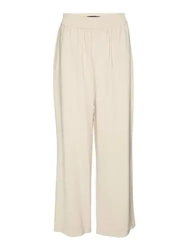 Produktbild: VERO MODA Damen VMCARMEN HW Wide Pull-ON Pant NOOS Hose, Irish Cream, LW / 32L