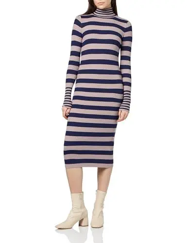 Produktbild: VERO MODA VMMAXINE LS Rollneck Calf Dress Boo