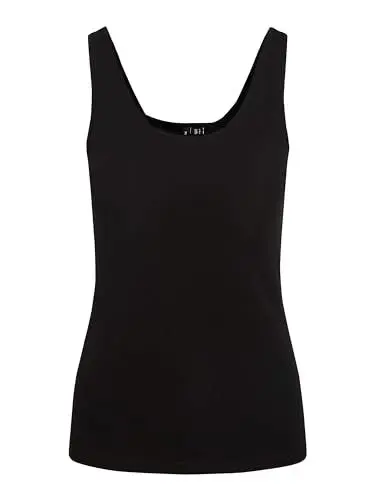 Produktbild: VERO MODA Damen VMMAXI My Soft UU Tank NOOS Top, Schwarz (Black), 38 (Herstellergröße: M)