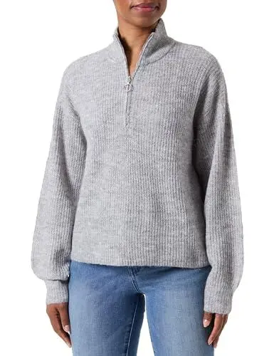 Produktbild: VERO MODA VMMILI LS Zipper Pullover GA Boo