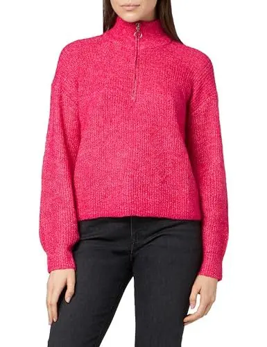 Produktbild: VERO MODA VMMILI LS Zipper Pullover GA Boo