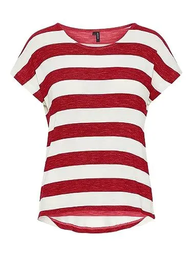 Produktbild: VERO MODA VMWIDE Stripe S/L TOP GA JRS NOOS
