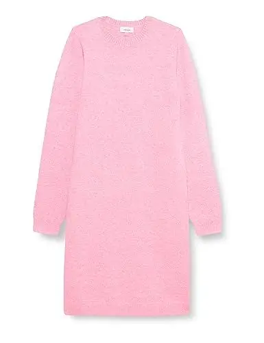 Produktbild: VERO MODA Damen Vmdoffy Ls O-Neck Dress Ga Girl Noos, Sachet Pink/Detail:Melange, 106