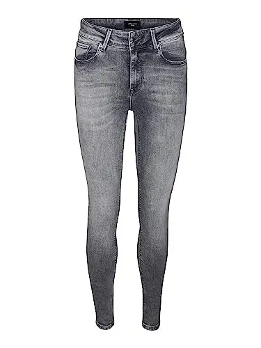 Produktbild: VERO MODA Damen Vmembrace Mr Push Up Sk J Ri2110 Noos Bluse, Medium Grey Denim, M EU