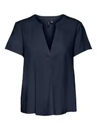 Produktbild: VERO MODA Damen Vmmymilo WVN Ga Top, Navy Blazer, M EU