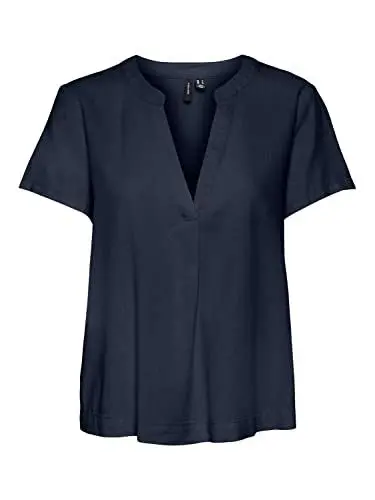 Produktbild: VERO MODA Damen Vmmymilo WVN Ga Top, Navy Blazer, M EU