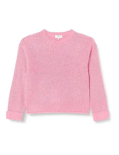 Produktbild: VERO MODA VMSAYLA FOLD LS O-NCK Pullover Girl NOOS, Sachet Pink, 116