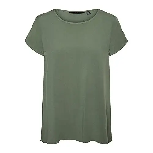 Produktbild: VERO MODA Damen Vmbecca Plain Ga Noos Top, Laurel Wreath, XL EU