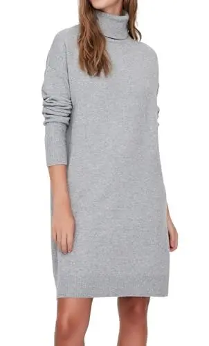 Produktbild: VMBRILLIANT LS ROLLNECK DRESS GA NOOS