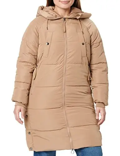 Produktbild: VERO MODA Damen Vmaura Aw22 Coat Ga Boos Mantel, Tigers Eye, L EU