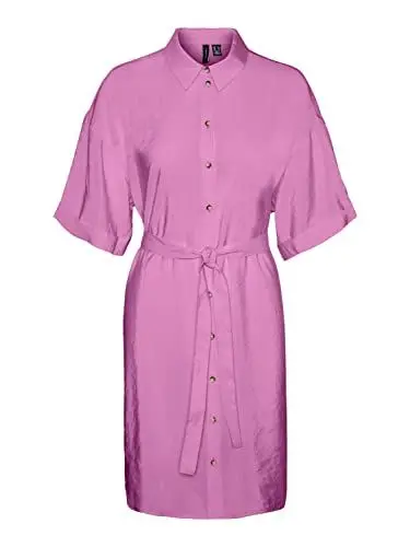 Produktbild: VMQUEENY S/S Short Shirt Dress WVN GA