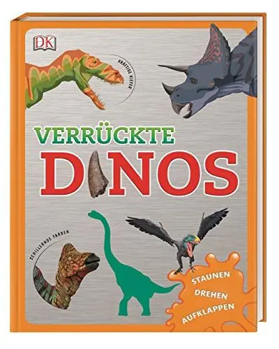 Produktbild: Verrückte Dinos: Staunen, drehen, aufklappen