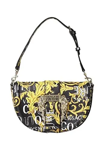 Produktbild: VERSACE JEANS COUTURE Barock Schultertasche, Clutch, Schwarz-Gold