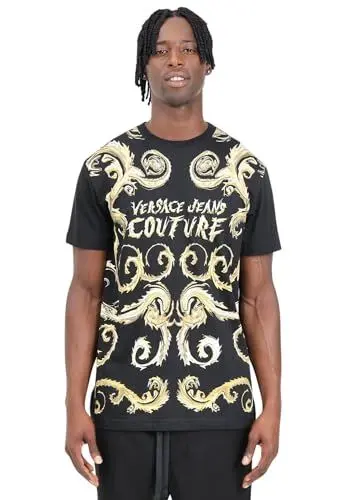 Produktbild: VERSACE JEANS COUTURE Herren T-Shirt Gold - Black L